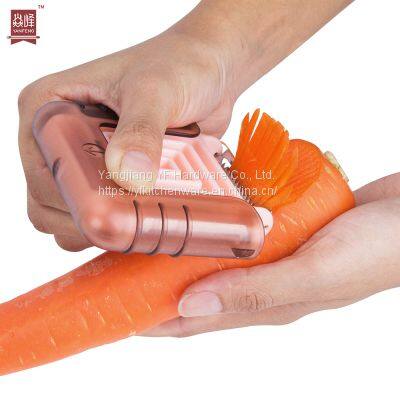 Kitchen Accessories Home and Kitchen Gadgets Gadgets Supplier Vegetable & Fruit Peeler Accept Peeler With Cover photo-3