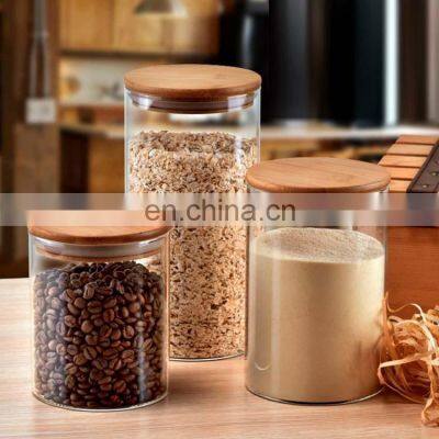 Wholesale Storage Bottles & Jars Tea Candy Glass Storage Jars Seals Storage Tank Jarras De Vidrio Glass Jar With Lid photo-3