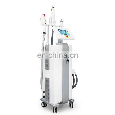 3 in 1 Wrinkle Removal RF+Picosecond Laser Tattoo Removal +DPL 360 Hair removal Machine