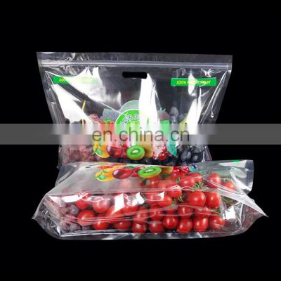 fresh fruit protection packaging plastic grape transparent bag