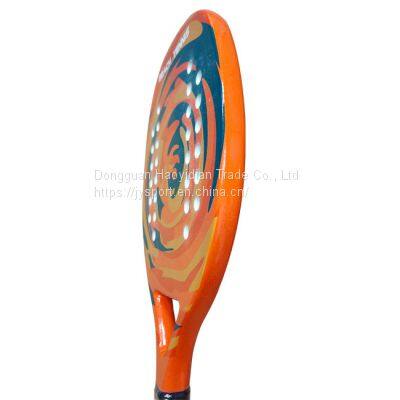 Beach Tennis Racket Carbon Composite Soft EVA Core OEM Brand Custom Logo JYBT-01 photo-3