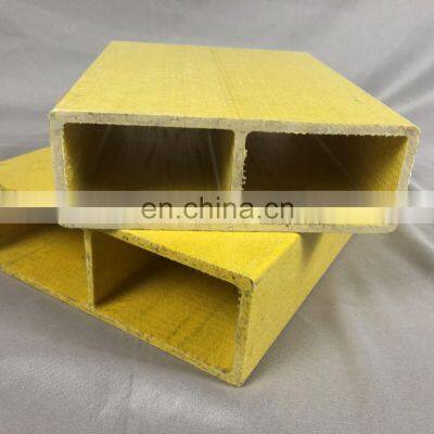 Pultrusion Hollow Square Tube Pultruded Profiles FRP Rectangular Plastic Pipe Tube photo-5