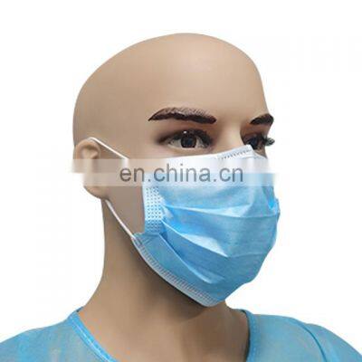 Disposable 3 layers Protective Breathing Medical Disposable medical face masks