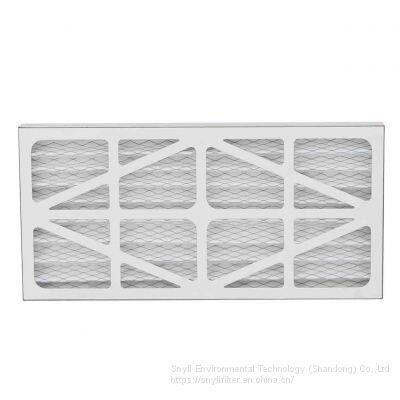 Paper Frame Pleated Panel Air Filter for HVAC System