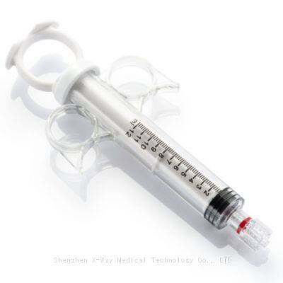 10ml 12ml 20ml Male Luer Lock Tip Connector Three 3-ring Syringe Dose Control Syringes, 10cc 12cc 20cc Luer Connection Injection Syringe by Hand Manual Ejector photo-5
