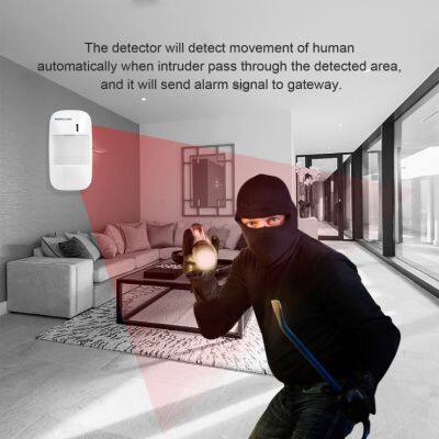 Wireless Anti-intrusion PIR Motion Detector Protect Family Safety and Property photo-3