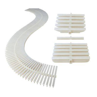 PP/ABS 18cm 20cm 25cm 30cm Anti-slip Swimming Pool Grilles Plastic Overflow Pool Grating