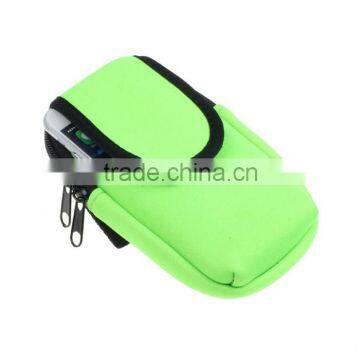 High quality neoprene fabric mobile phone case cell phone pouch customize made