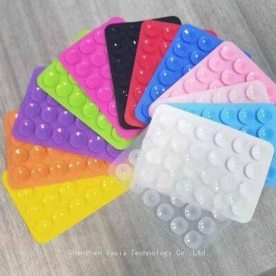 Multi-Function Silicone Suction Kit – Phone Grip + Case Mount, Ideal for Car/Desk/On-the-Go Use