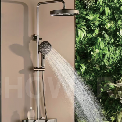 Rainfall water output        massage water output      variety of materials Shower System Series