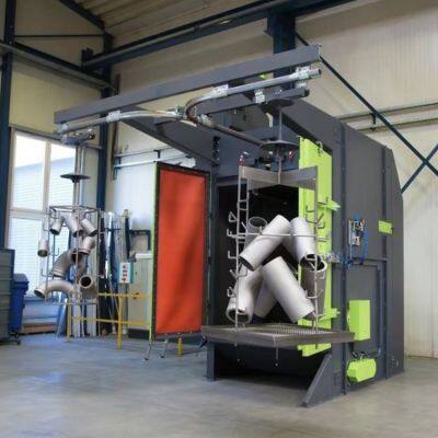 Best Selling Easy Use Industry Abrasive Hanger Shot Blasting Machine for Cleaning Metal