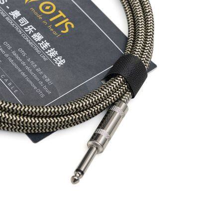 China Factory OTIS Professional Noise-canceling Cable, Braided Sheath Audio Instrument Connection Cable photo-2