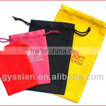 gyssien 2013 fashionable cusomized velvet gift pouch for promotion