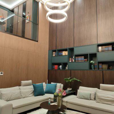 Hangmei Pure Solid Wood Door, Wall, and Cabinet Panel Factory - Formaldehyde - and Crack - Resistant Rubber Wood Paint - Free Panels With Excellent Decoration Effect photo-3