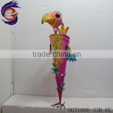 metal garden animal planter pot