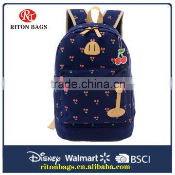 Leisure School Bag Fashion Canvas Day Backpack