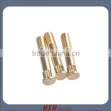 Skateboard long board steel king pin golden color