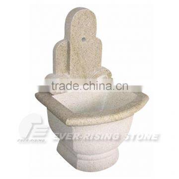 G682 China beige granite garden water fountain