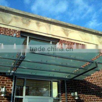 tempered glass canopy