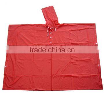Fashion Custom Printed Rain Poncho