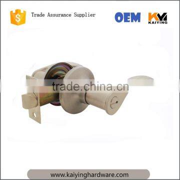 Tubular lever door lock KY1817ET-SN