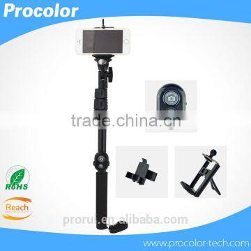 Travel tourism retractable handheld monopod