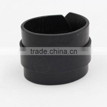 Custom production Europe genuine punk leather wrist band