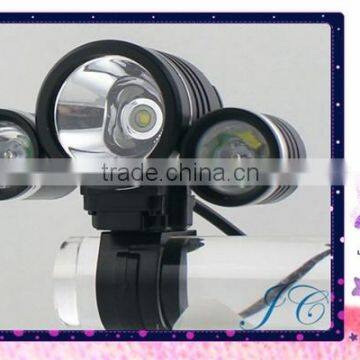 High Quality CREE XM-L T6 led bicycle light, rechargeable bicycle led light,bicycle front light