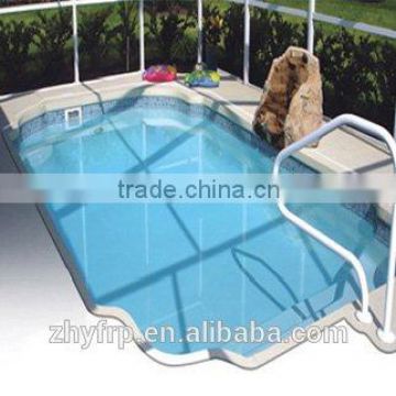 outdoor pool 2014 Fibreglass rectangle outdoor supplier of swimming fiberglass pool                        
                                                Quality Choice