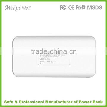 2014 Popular LED Torch Dual USB Output Power Bank 20000mah photo-5