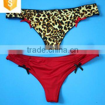 Sexy Leopard Printed Thong, Women Underwear, Women Panties photo-5