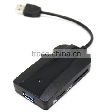 OEM USB 3.0 Card Reader Hub with SD TF Card Slot                        
                                                                                Supplier's Choice