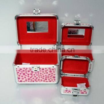 AN104 ANPHY One in One 3 Case Set Jewelry Box Makeup Case Suitcase Large Middle Small 3 Boxes Set 19.5*13*13cm 600g 3pcs Set photo-2