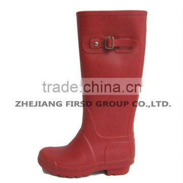 Women newest pvc rain boots 2013