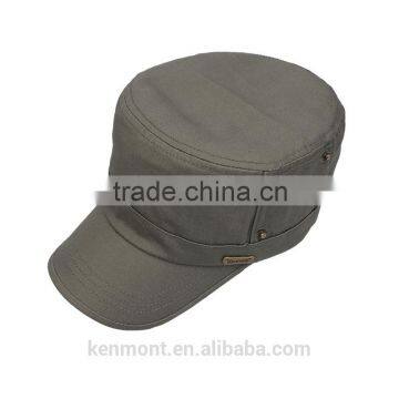 Best Seller 3D embroideried army green washed military cap wholesale