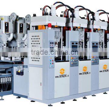Vertical TR Double color outsole making machine