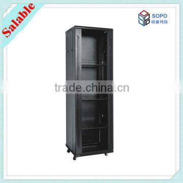 19'' Network Server Rack With Tempered Glass Front Door, 600/800W, 18U-48U