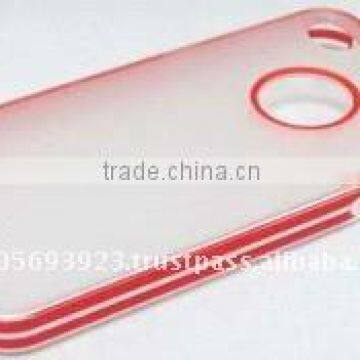 two-color combo case for Iphone 4g with 10 colors