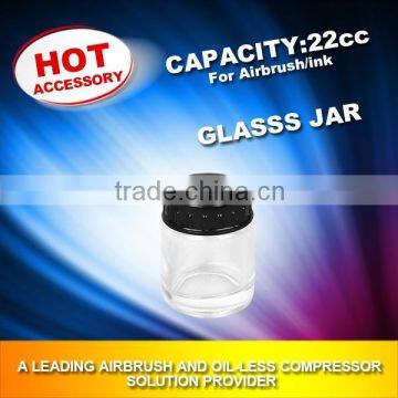 glass jar for airbrush BD-01