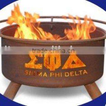 Sigma Phi Delta patio firepits set