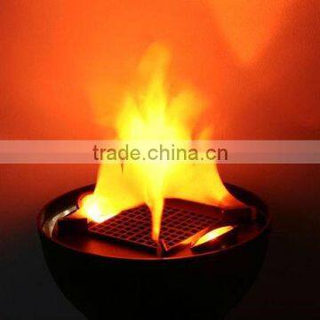 silk hanging fire flame lamp