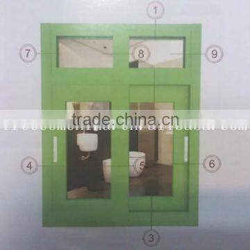 Customized Extruded Aluminum Window Profile for Constructional Project