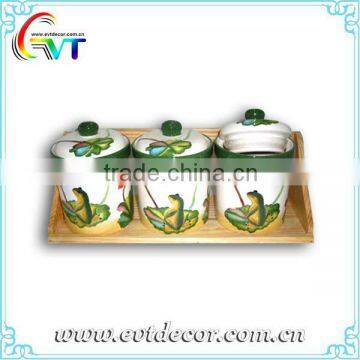 Ceramic Condiment Set