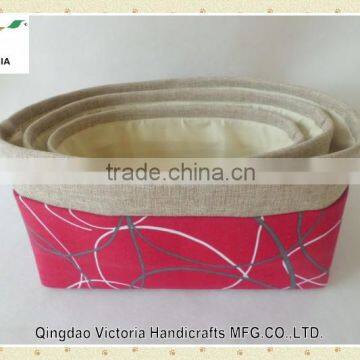 2016 Fashion Linen Home Storage Box