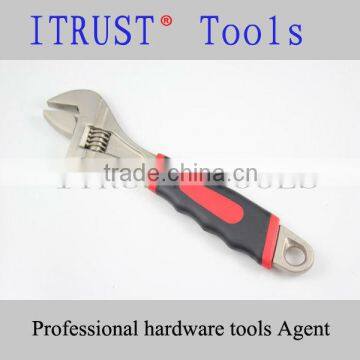 Nicke Adjustable wrench With Rubber Handle lWR2013