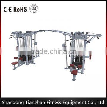 TZ-4029 Gym Use Commercial Fitness Equipment 8-Multi Station/Cablecross with 8 Stacks