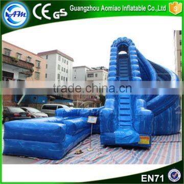 Giant inflatable water slide kids used water park slides for sale