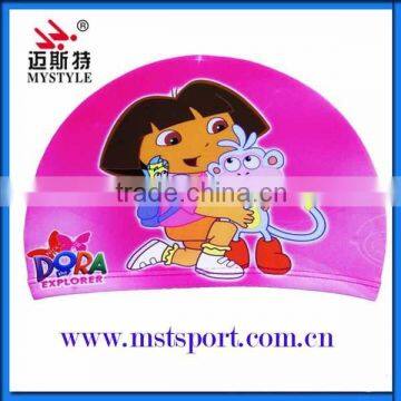 2015 High Quality Lycra Swim Cap photo-3