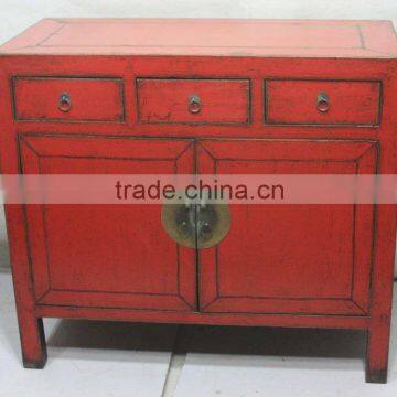 Chinese antique furniture--white cabinet