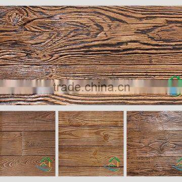 Green wood texture wall cladding materials